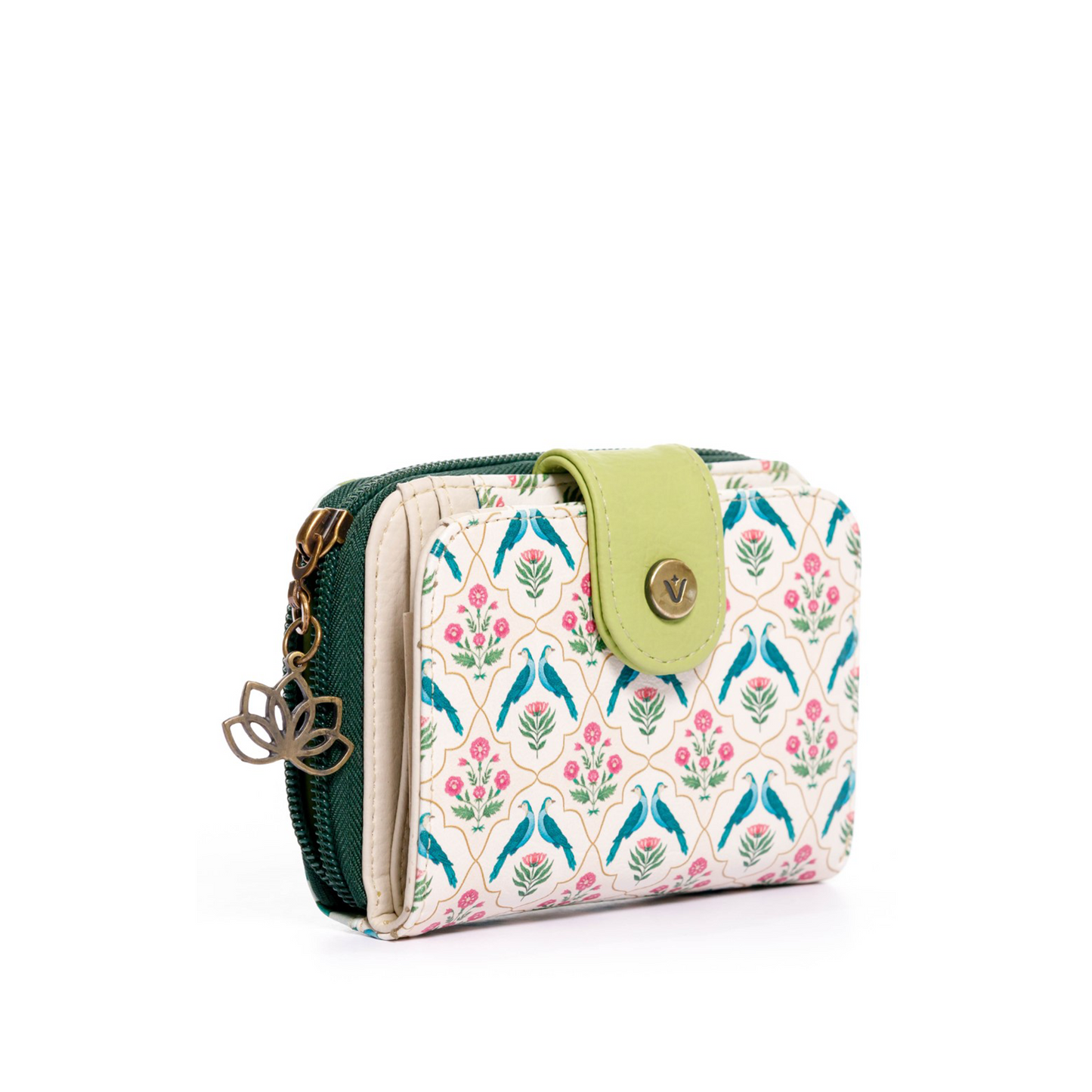 BILLETERA PARA MUJER DINAMARCA ESTAMPADA INDIAN GARDEN*