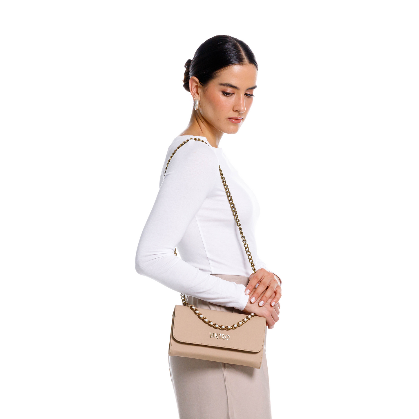 MANOS LIBRES ROMANTIC BEIGE PEARLY DREAM*