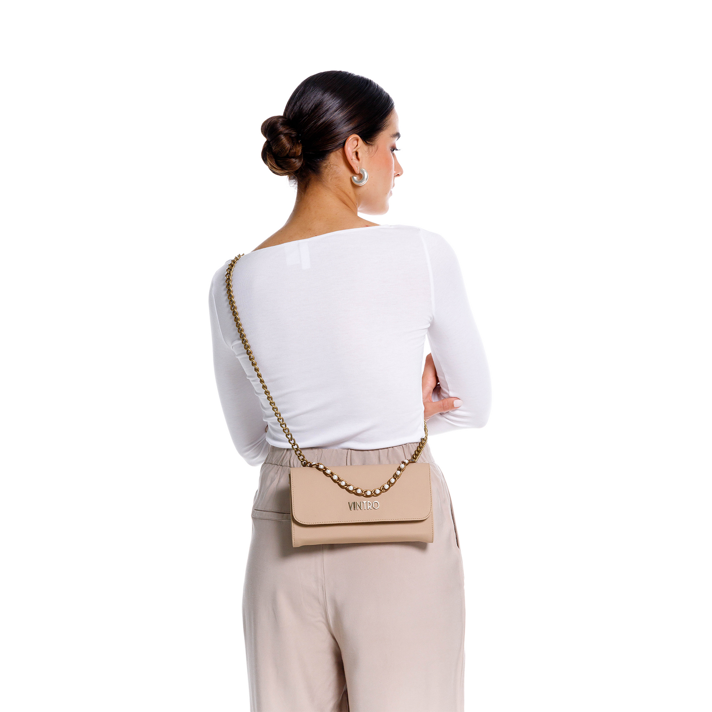 MANOS LIBRES ROMANTIC BEIGE PEARLY DREAM*