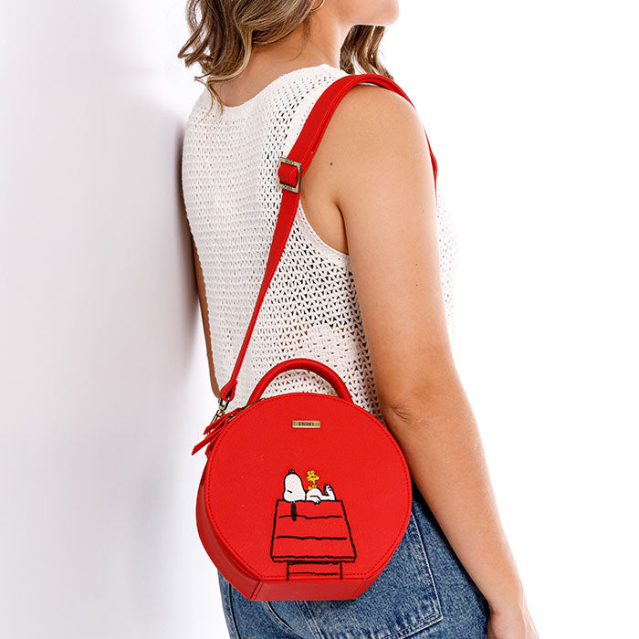 MANOS LIBRES SUIZA ROJO TRENDY SNOOPY*