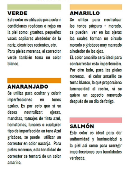 PALETA DE CORRECTORES #2